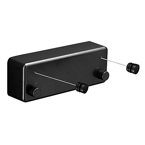 BESy Retractable Clothesline ABS case+Aluminum Dryer with Adjustable Stainless Steel Double Rope...
