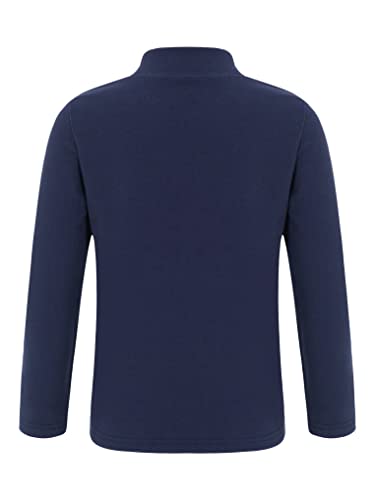 Kids Girls Cotton Casual Long Sleeve T-Shirts Turtleneck Letter Printed Winter Warm Undershirt Tops2