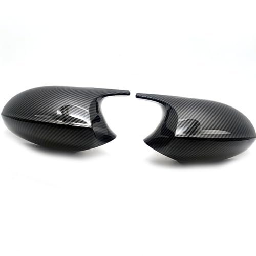 Remplacement de couvre-rétroviseurs pour BMW E90 E91 E92 carbone brillant