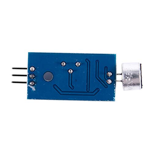 Lizusidtsy 3.3V/3.5V LM393 Microphone Amplifier Sound Sensor MIC Voice Module for, BLUE, 113244
