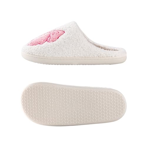Image of Cherry Slippers for Women Men Fruit Shoes Cute Memory Foam Soft Winter Warm Indoor Outdoor Slippers