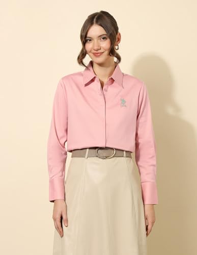 Image of Cotton Sateen Regular fit Shirt