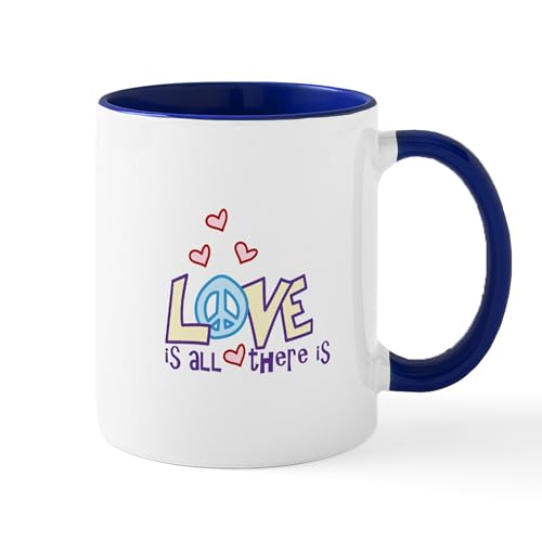 Taza de cerámica blanca 11 oz con interior color miniatura 1