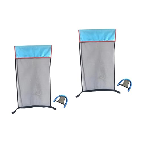 Alasum 2pcs Swimming Chair Net Pocket Pool Noodles Bulk Swim Noodles Swimming Pool Float Hammock Recliner Accessories Lounge Chair Red Pool Noodle Child Polyester Mesh Chair Inflatable