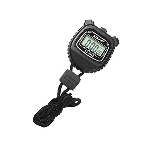 CLISPEED Cronômetro Digital Cronômetro Cronógrafo Cronômetro de Contagem Regressiva Com Pulseira Ala