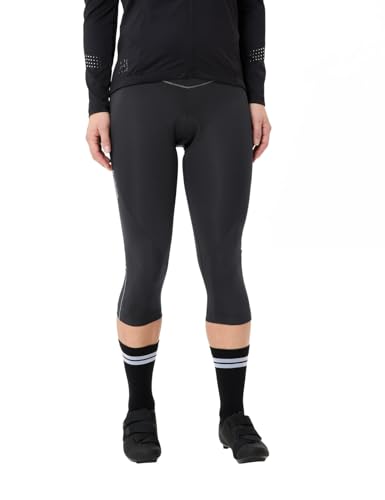 VAUDE Women's Active 3/4 Pants - Radhose Damen gepolstert