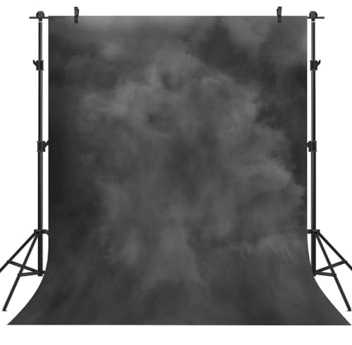 La Mejor Lista de Impresiónes en tela retro-iluminación del mes. 49 OUYIDA - Telón de fondo de fotografía profesional abstracto retro de tela negra de 5 x 7 pies para retratos de adultos, accesorios de foto, fondo de cabina de fotos