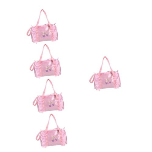 Satin luxueux : lot de 5 pochons de danse pour filles et adolescentes