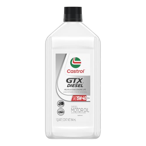 Aceite Castrol GTX Diesel 15W-40 CK-4 1 Quart Pack 6 miniatura 3
