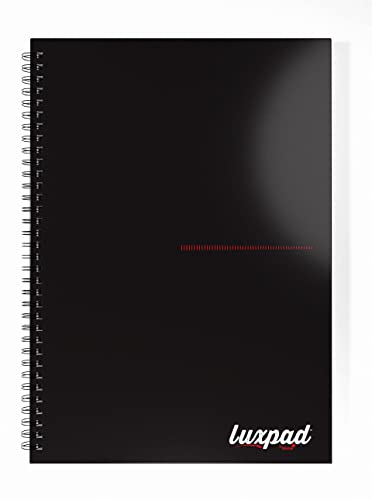 Silvine Luxpad FSC A4 Hardback Wirebound Notebook - Lined (140 Pages)