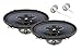Pioneer TS-A6880F 6" x 8" 350 Watts Max Power A-Series 4-Way Car Audio Coaxial Speakers Pair with Fiber Cone Midrange / FREE ALPHASONIK EARBUDS