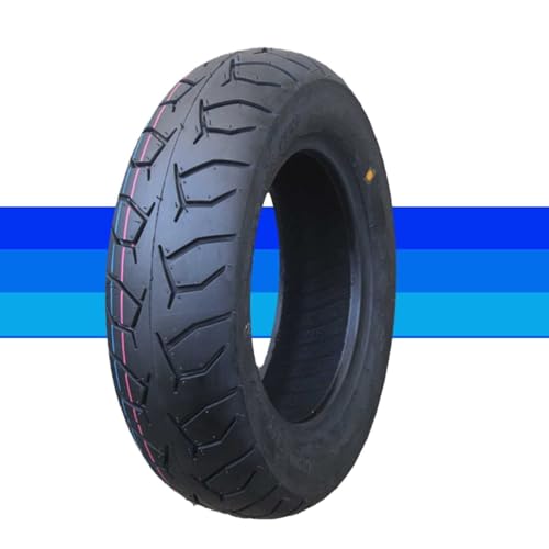 120/90-10 Motorradreifen mit Tubeless-Design 120/90/10 Niedriger Rollwiderstand und 120 90 10 6 P.R. Hochbelastbarer Straßenreifen für Scooter und Mini-Motorräder(A)