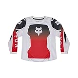 Fox Racing Kids' 180 Motocross Dirt Bike Jersey, Fluorescent Red Shield, Small