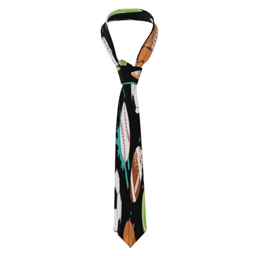 Ball Sport Men'S Classic Silk Smooth Tie, Suitable For Pairing With Formal Occasions