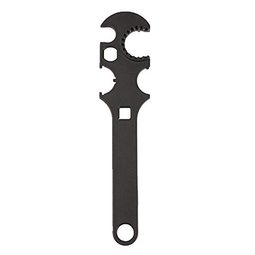 JUEN Castle Nut Wrench, Spanner Nut Wrench Outdoor Tools for Plumbing, Pipe Fitting, Fishing Rods, Multi Function Removal Tool