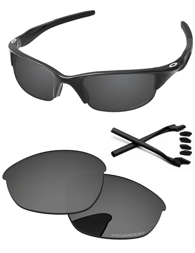 Image of Replacement Lenses & Rubber Kits for Oakley Half Jacket 2.0 OO9144 62mm - Precision Fit, UV Block, Impact Resistant