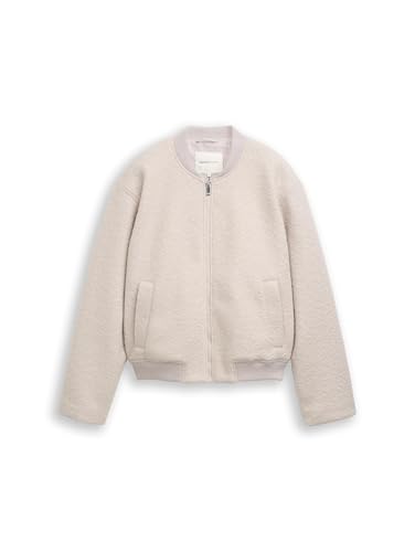 TOM TAILOR Denim Bouclé Bomberjacke