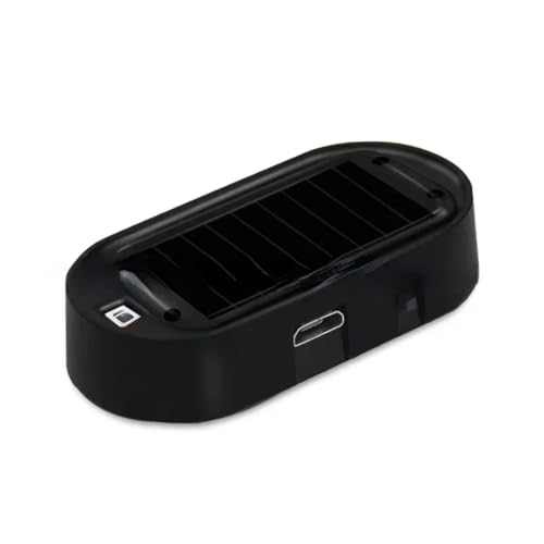 Kit Luces Orugas Rc Para Lámpara Intermitente Imitación Luz Seguridad Falsa Alimentada Energía Solar Alarma Simulada Inalámbrica Advertencia Precaución Coche RC(Blue3)
