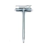 Chainsaw Strimming Blower Weed Eater Adjusting Combo Torx T27 Wrench 3/4''x 5/8'' 19mm x 16mm For Stihl Poulan Echo Husqvarna Dolmar Spark Plug Scrench, Trimmer Gear Box Thread M10 M12 Scrench