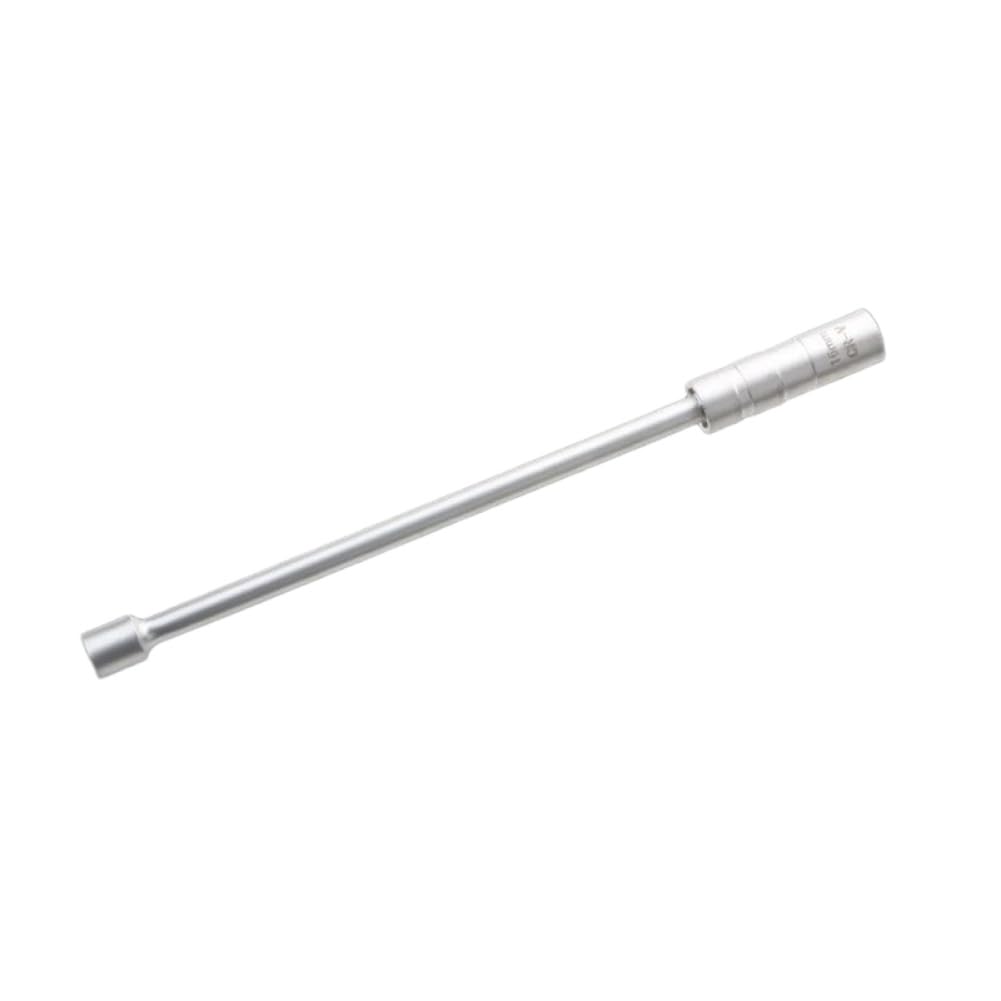 Herramienta de extracción de bujías, Llave con Funda magnética, Llave de Vela giratoria de 12 Puntos de 3/8 Pulgadas(Silver 16mm)