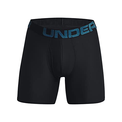 Image of Under Armour mens Multi-pack Performance Tech Boxerjock Brief, 6 inch Inseam, All-day Comfort & Soft