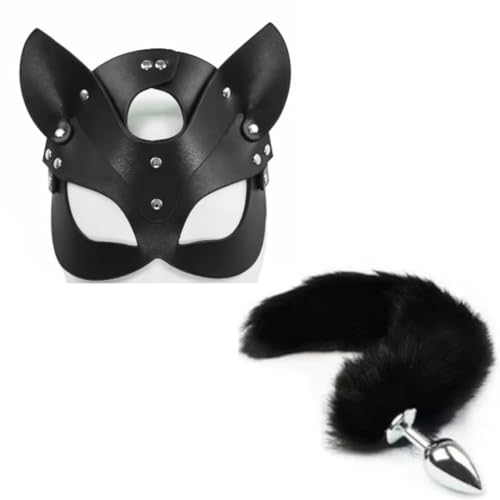 Plug Anales Con Máscara Sexy Misterio Juguetes Sexuales Eroticos Mask De Zorro Gato Cosplay Cuero Negro Para Fiesta Carnaval Dilatadores Con Cola Para Hombre Mujer Bondage Sadomaso Sex Toys Bdsm Plug Anales Con Máscara Sexy Misterio Juguetes Sexuales Eroticos Mask De Zorro Gato Cosplay Cuero Negro Para Fiesta Carnaval Dilatadores Con Cola Para Hombre Mujer Bondage Sadomaso Sex Toys Bdsm