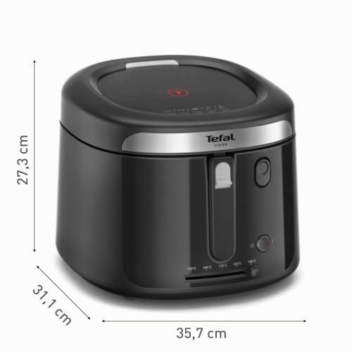 Foto von Tefal Vision Fritteuse, 1,2-kg-Fassungsvermögen, extragroßes Sichtfenster