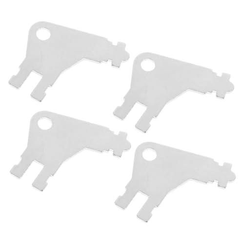 UTHCLO 4pcs Universal Paper Towel Dispenser Key Set Replacement Toilet Paper Holders Keys for Restroom Maintenance Commercial Dispensers