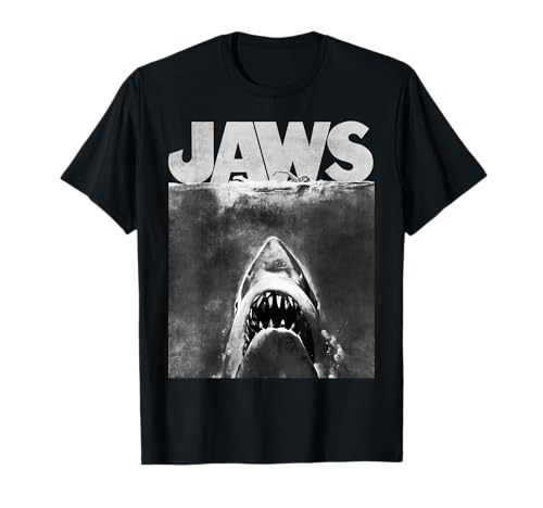 Jaws Logo Repeat Camiseta
