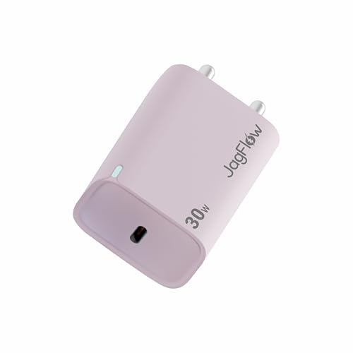 Image of Trueview 30W Fast Charging Power Adapter with Type-C Port | Wall Charger for Smartphones, Tablets & USB-C Devices | Pink