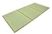 IKEHIKO Tapis de tatami japonais pliable en 3 parties 100 x 210 cm pour une utilisation directe sur le sol pour dormir ou s'asseoir