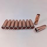 Gettimore Gasdüse für Schweißbrenner, konisch 14 x 24 mm, 76 mm Länge, 10 Stück