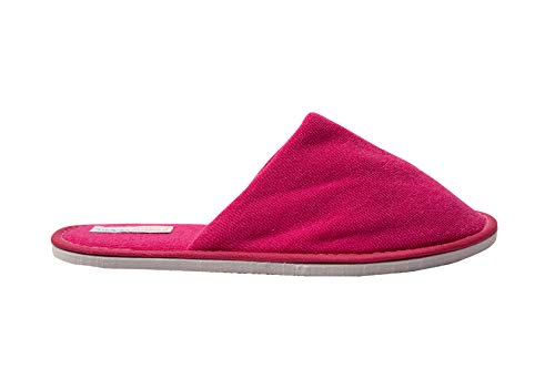 Image of Travelkhushi Soft Comfy Home Slippers For Women & Men For Winter Capet flip flops for Bedroom Indoor Carpet house slides Anti skid Slippers for Winter & Summer