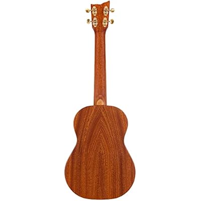 Kremona Mari Tenor All-Solid Ukulele Handmade in Europe Deluxe Hardshell Case and KNA UK-1 Pickup Included