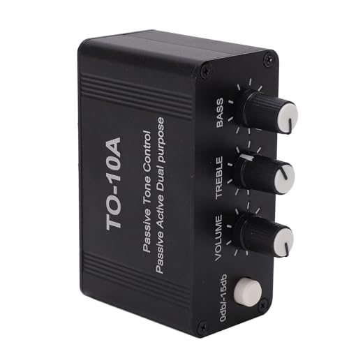 Controlador Pasivo de Ecualización y Volumen para Graves y Agudos con Amplificador Operacional NE5532, Tablero de Compensación de Señal de Audio de CC 12V a 24V, Compatible con PC, Altavoces e Instrumentos Electrónicos miniatura 3