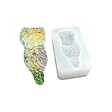 Molde de silicona con adornos en forma de gatos resistentes para personalizar arte y decoraciones de resina con temática de mascotas, molde de resina epoxi para gatos