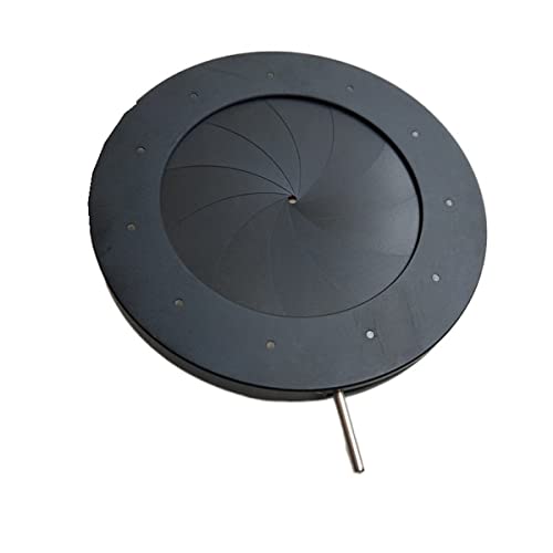 Microscope 2-50mm Adjustable Zoom Optical Iris Microscope Adapter Use with 11pcs Blades