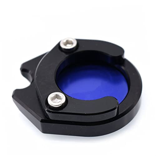 バイクのサイドスタンド に適合するヤマハNMAX 125に適合するNMAX 155 XMAX 250 300 125 400に適合するAEROX NVX 155フットスタンドセンタースタンドエクステンション(Blue)