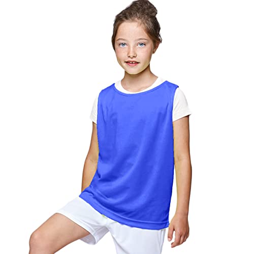 Peto Deportivo de Colores Transpirable y Ligero para niños (Azul) Cover