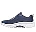 Skechers Women's Go Walk Arch Fit 2.0 Cassy Sneaker, Navy/Lavender, 8