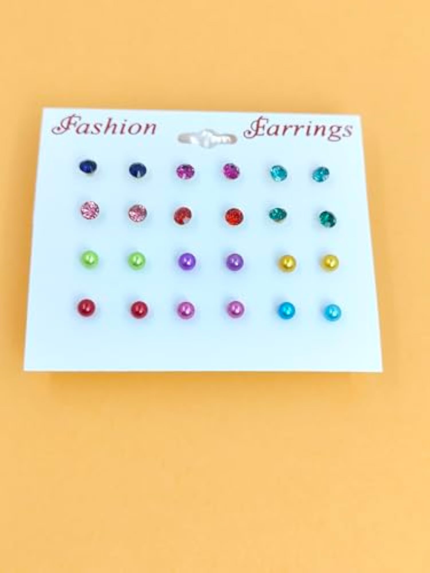 12 Pairs Small Stud Earrings Set for Women