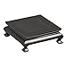 Piedistallo Bonsai Cinese Display Stand Quadrato Vaso in Legno Vaso Teiera Base Orientale Vaso Stand Acquario Tavolo Acquario Decorazione Pesci Bowl Supporto Piedistallo per Vasi (Size : Small) immagine