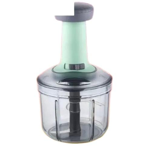 Quick & Easy Square 6 Blade Push Chopper Push N Chop Hand Press Vegetable Chopper with Easy Push and Close - 1000 REV-P031-image-41