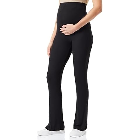 Legging Mamalicious Noir Femme Cover