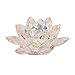 Sagebrook Home 13211-20 Blush Crystal Lotus Votive Holder 6