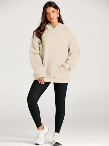 Image of EFAN Women's Hoodies Oversized Sweatshirt Comfort Fleece Sweaters | Cozy Trendy Pullover Hoodies, Sweatshirts with Pockets For Fall & Winter