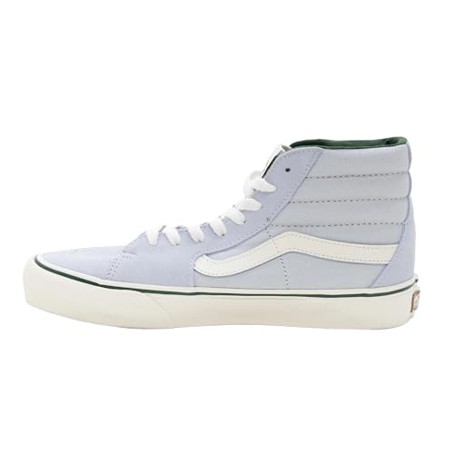 Vans Vans Unisex's Sk8-hi Skate Shoe, Twill Plein air, 14.5 Women/13 Men