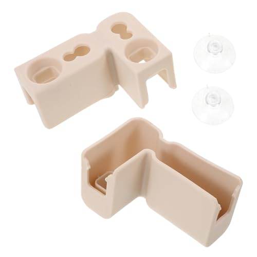 LAPYAPPE 2 セット 屋内 柵コネクタ プラスチックコネクタ 吸引機能付き テントベ