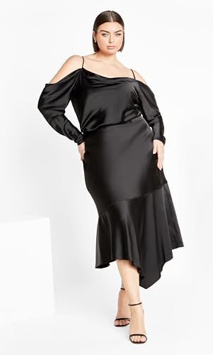 City Chic Women's Plus Size Skirt Keyla2