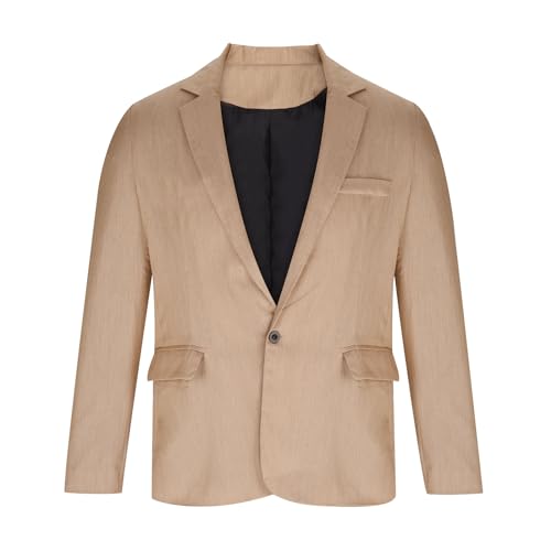 Men's Casual Blazer Suit Jackets Slim Fit Lightweight Sports Coats One Button Busniess Jacket Blazers for Men2